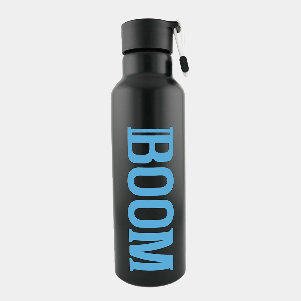 20oz Aluminium Water Container with Boom THCa Logo

