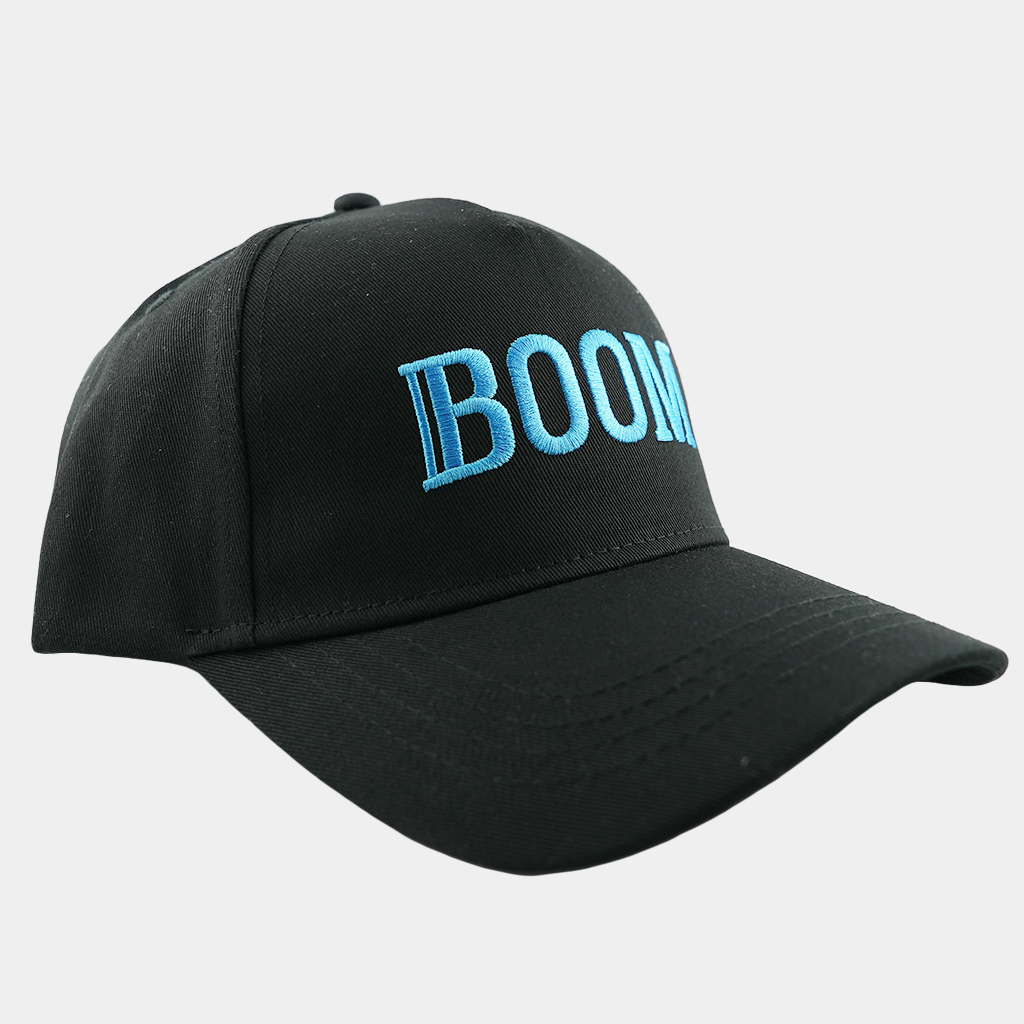 Dad Hat with Boom THCa Logo facing right