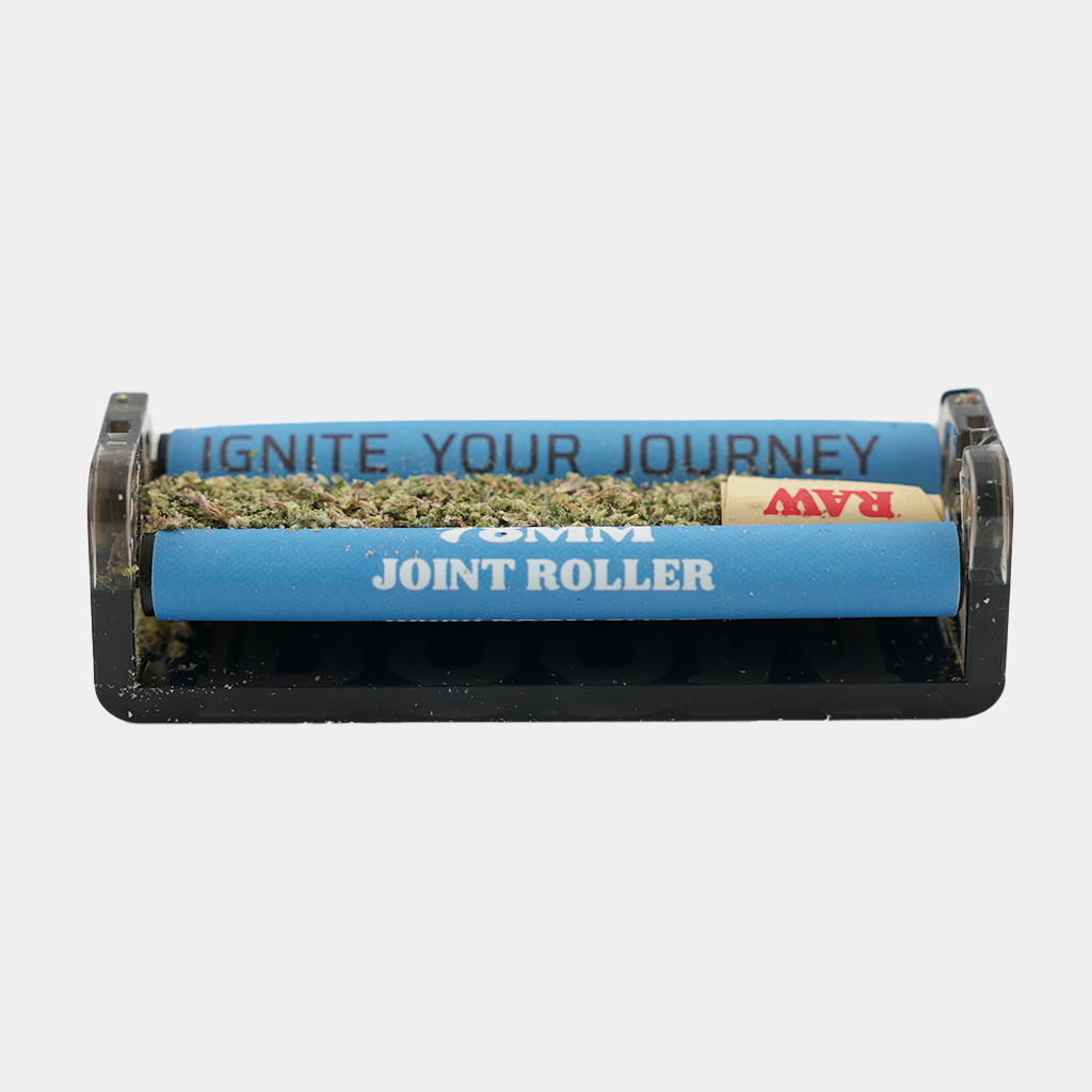 Joint Roller with Ground Flower and filter ready to roll