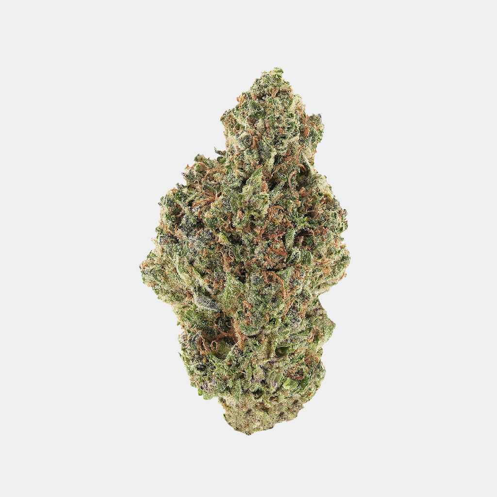 Oreoz Premium THCa flower by BOOM, rich in earthy and sweet vanilla notes, with vibrant green hues in dense buds